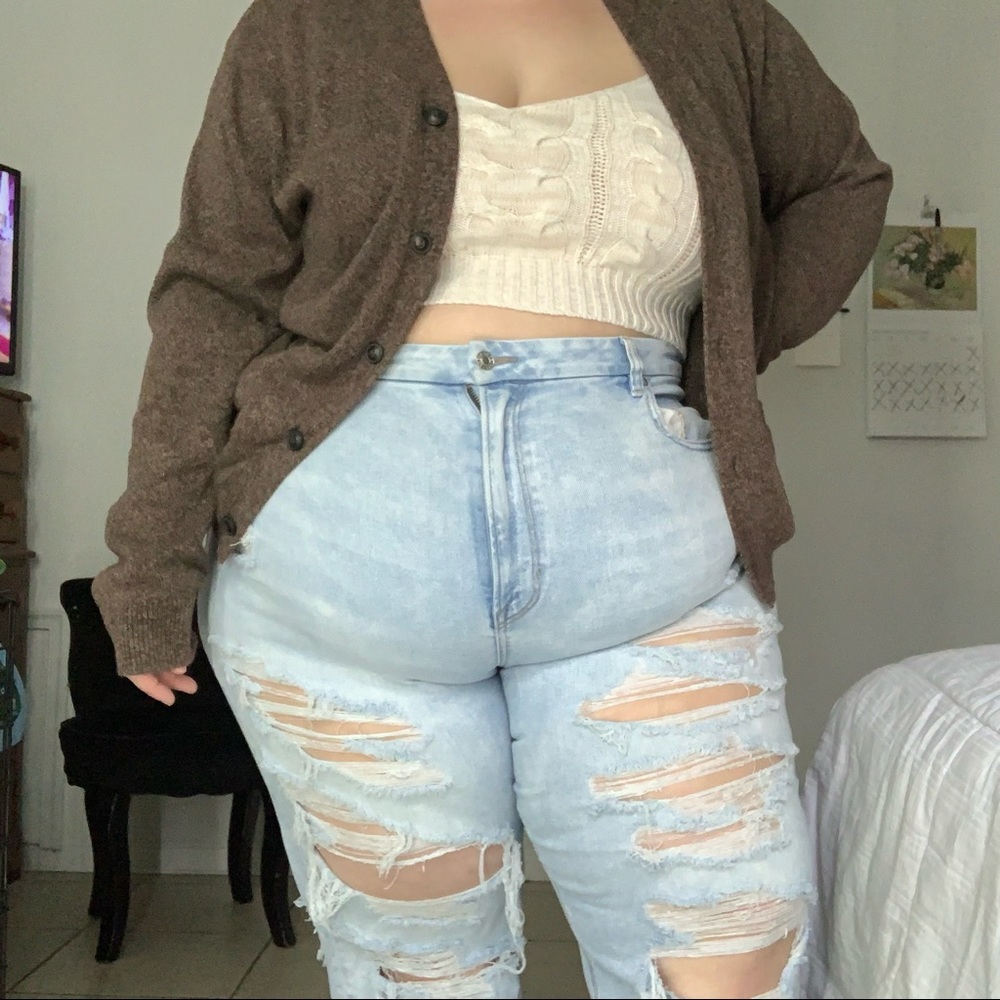 WILD FABLE Cable Knit Sweater Tank
